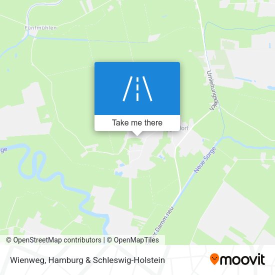 Wienweg map