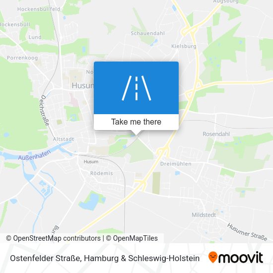 Ostenfelder Straße map