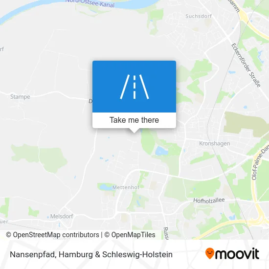 Карта Nansenpfad