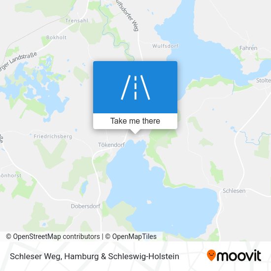 Schleser Weg map