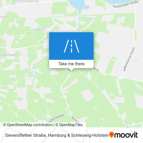 Sieversflether Straße map