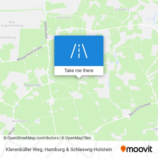 Klerenbüller Weg map