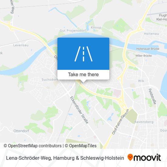 Lena-Schröder-Weg map