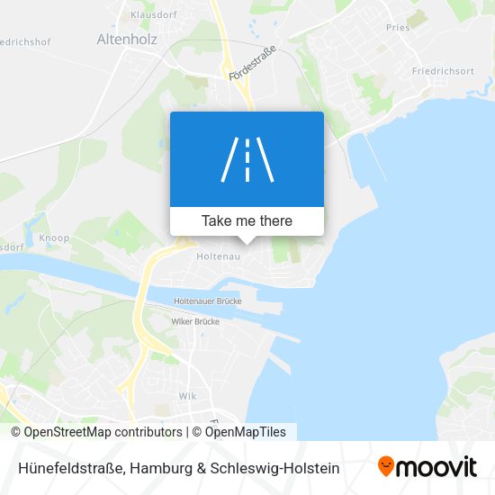 Hünefeldstraße map
