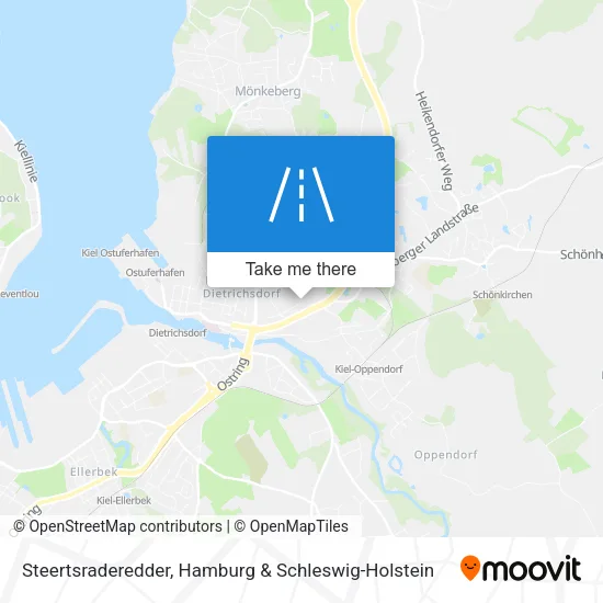 Карта Steertsraderedder