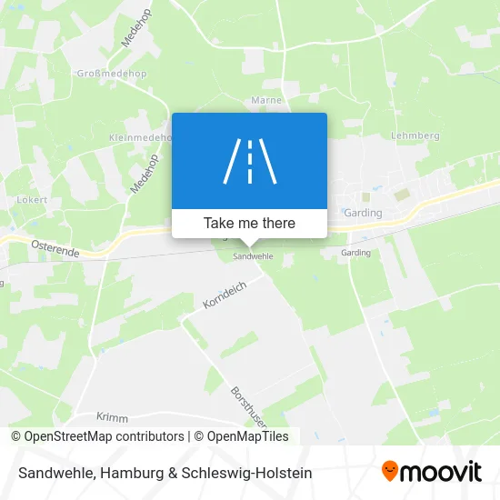 Карта Sandwehle