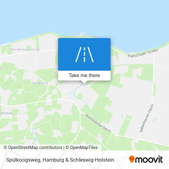 Карта Spülkoogsweg