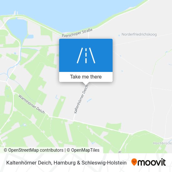 Kaltenhörner Deich map