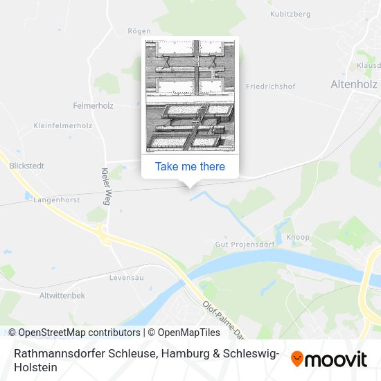 Rathmannsdorfer Schleuse map