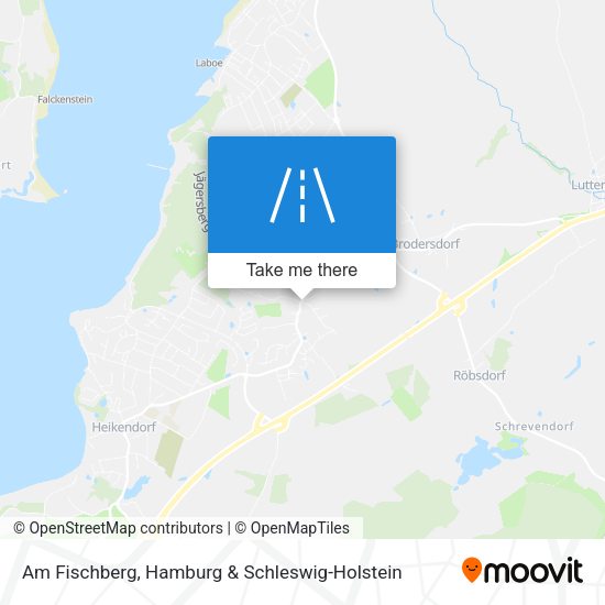 Am Fischberg map