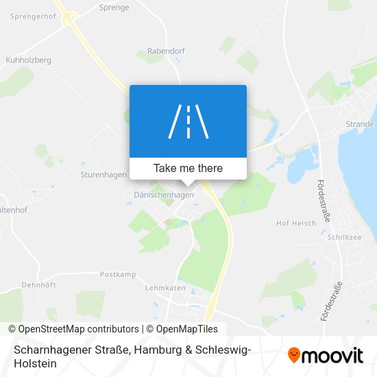 Scharnhagener Straße map