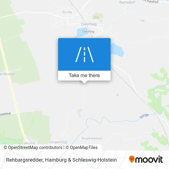 Карта Rehbargsredder