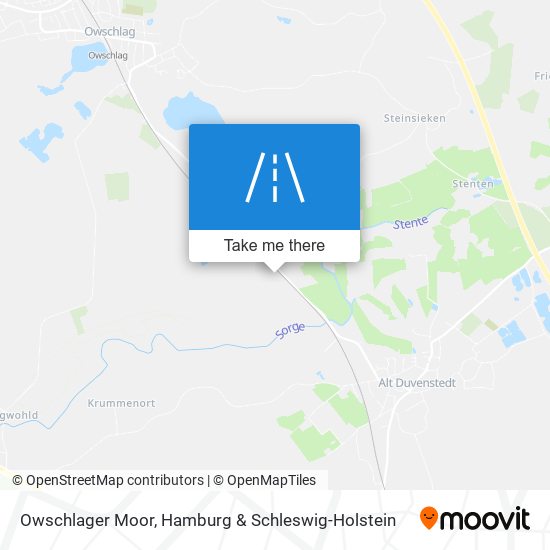 Owschlager Moor map