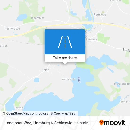 Карта Langloher Weg