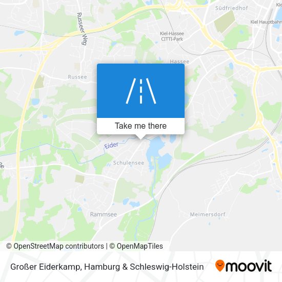 Großer Eiderkamp map