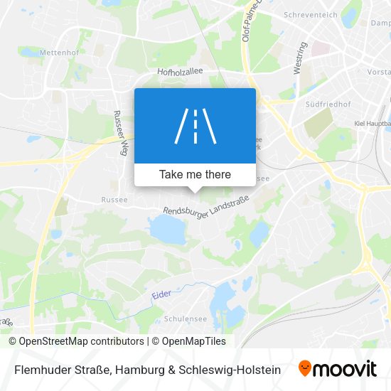 Flemhuder Straße map