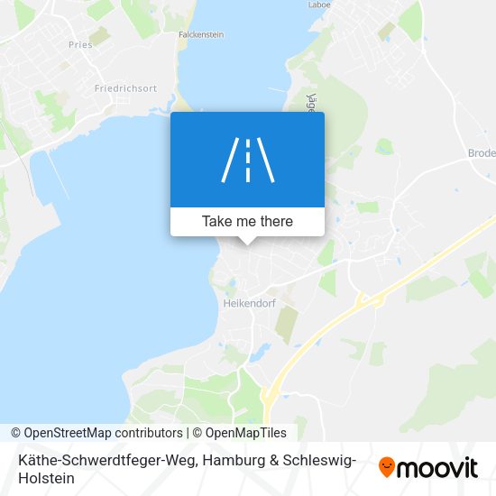 Käthe-Schwerdtfeger-Weg map