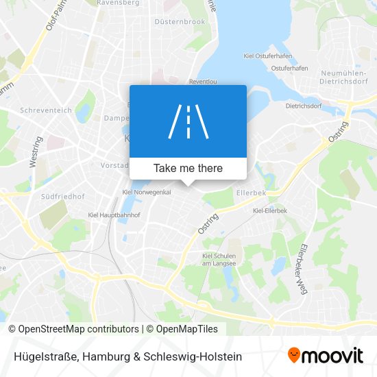 Hügelstraße map