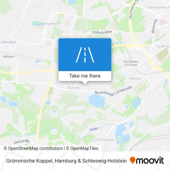 Grömmsche Koppel map