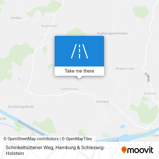 Schinkelhüttener Weg map