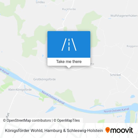 Königsförder Wohld map