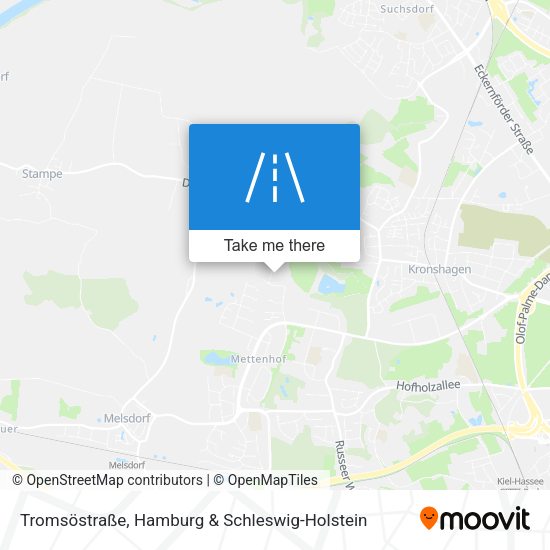 Карта Tromsöstraße
