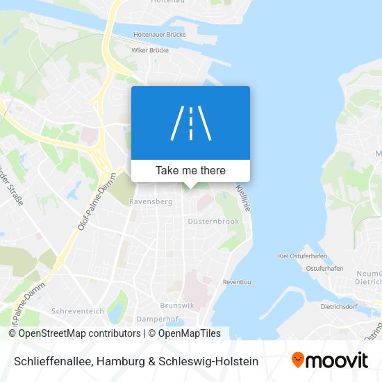 Schlieffenallee map