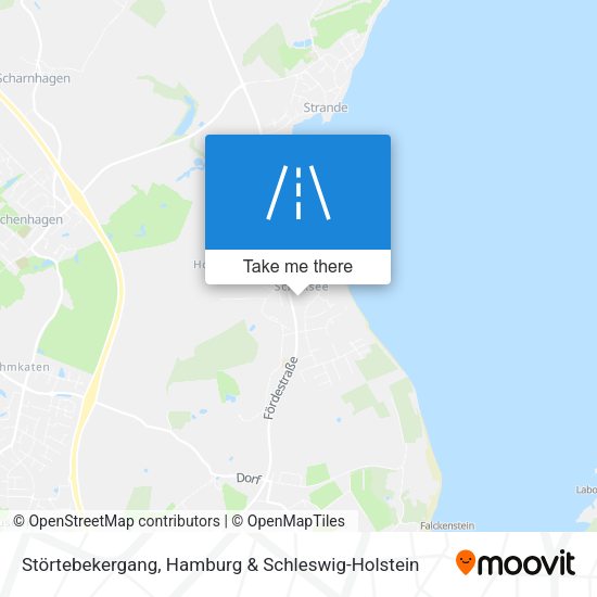 Störtebekergang map
