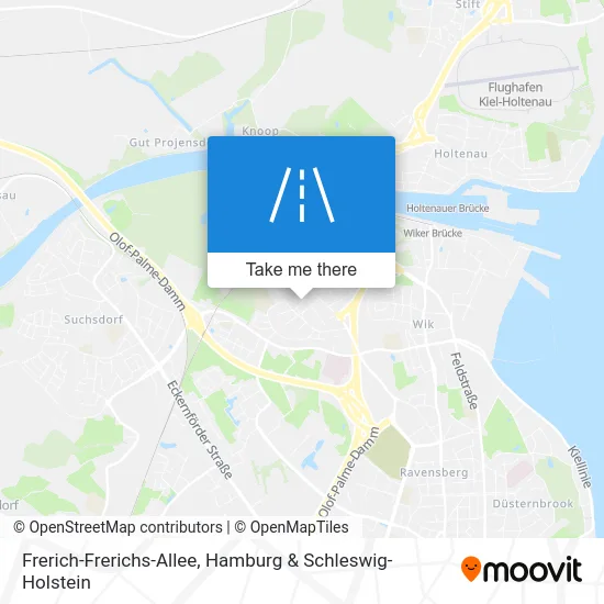 Карта Frerich-Frerichs-Allee