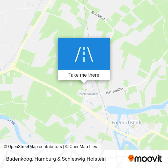 Карта Badenkoog