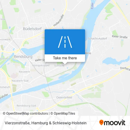 Карта Vierzonstraße