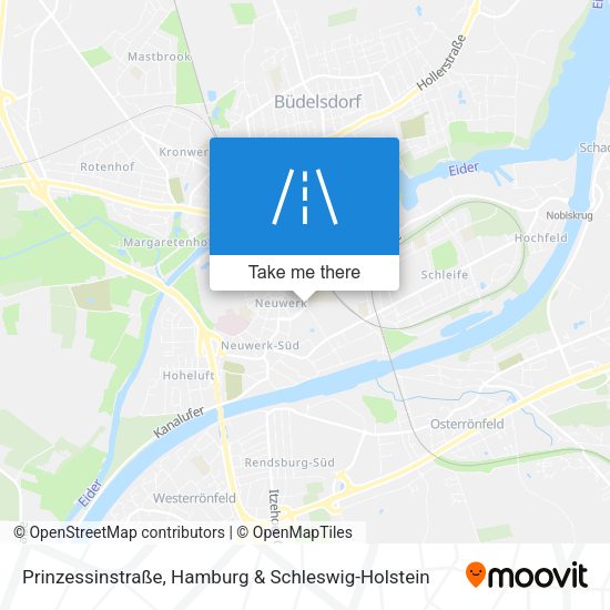 Prinzessinstraße map