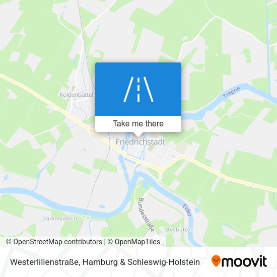 Westerlilienstraße map