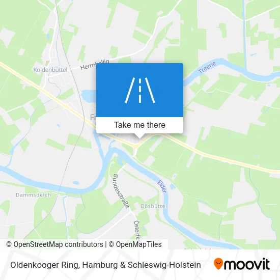 Карта Oldenkooger Ring