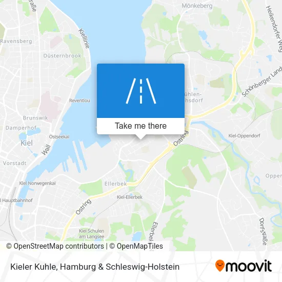 Карта Kieler Kuhle