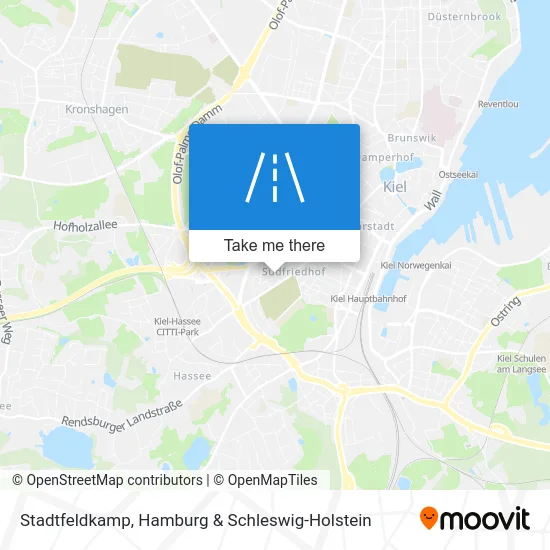 Карта Stadtfeldkamp