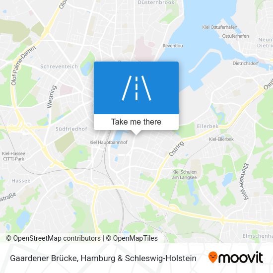 Gaardener Brücke map