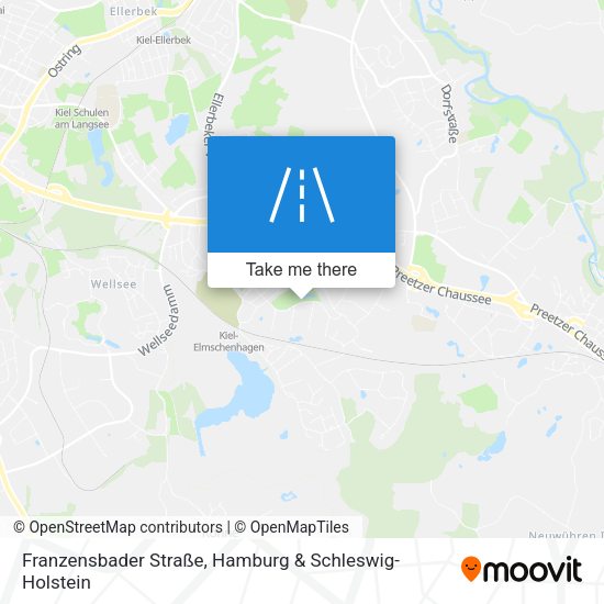 Franzensbader Straße map