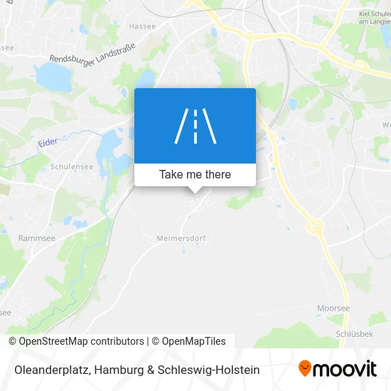 Карта Oleanderplatz