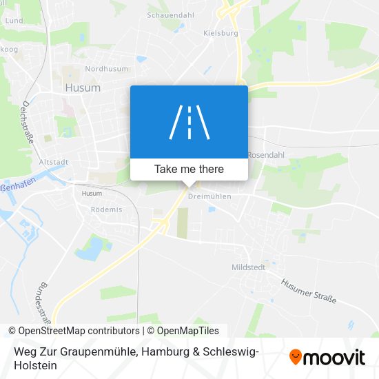 Weg Zur Graupenmühle map