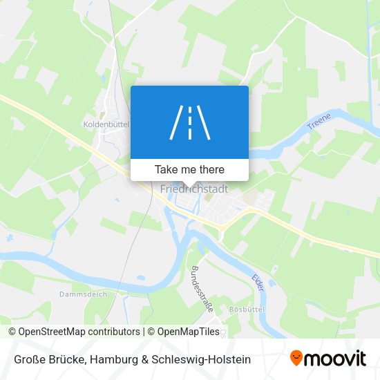 Große Brücke map