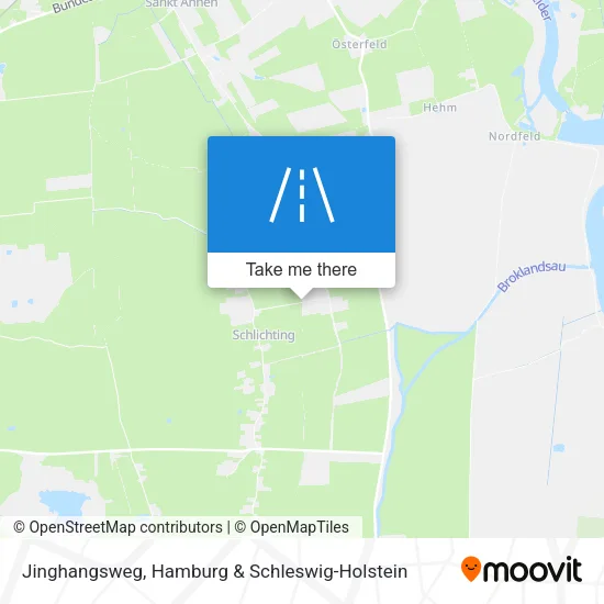 Jinghangsweg map