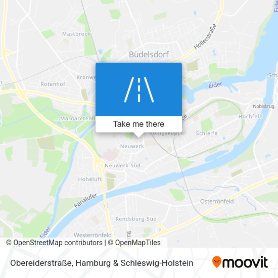 Obereiderstraße map