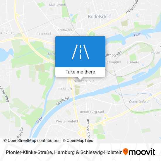 Pionier-Klinke-Straße map
