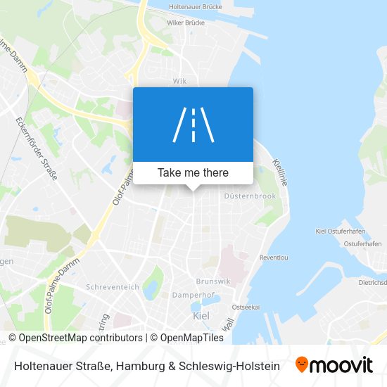 Holtenauer Straße map