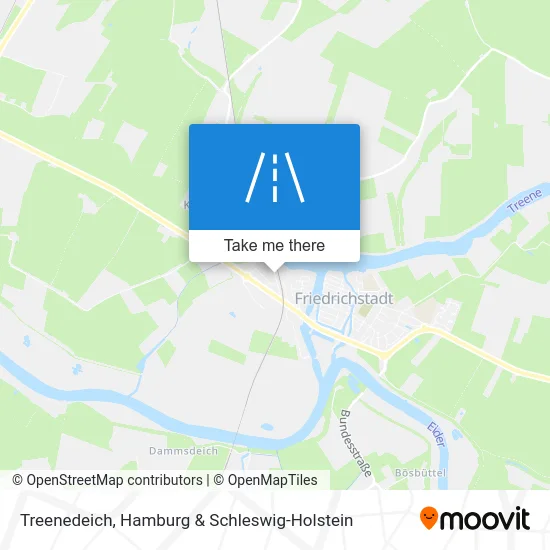 Карта Treenedeich