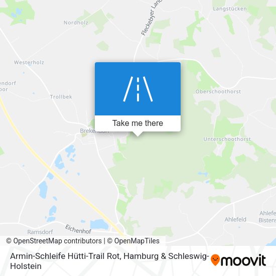 Armin-Schleife Hütti-Trail Rot map