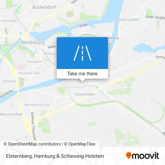 Карта Elsternberg