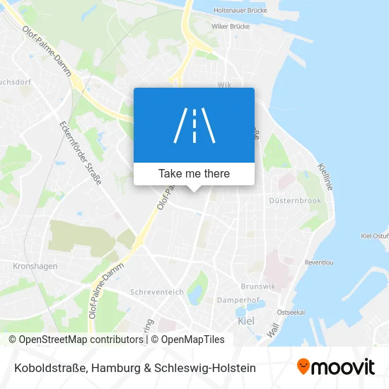 Карта Koboldstraße