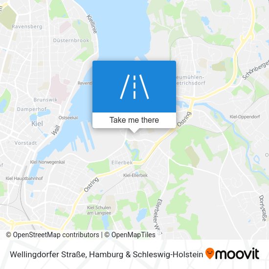 Wellingdorfer Straße map